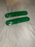 Gloss Green 10 inch klockworks Windshield Accent Brackets for 2024+ Harley Davidson Road Glide