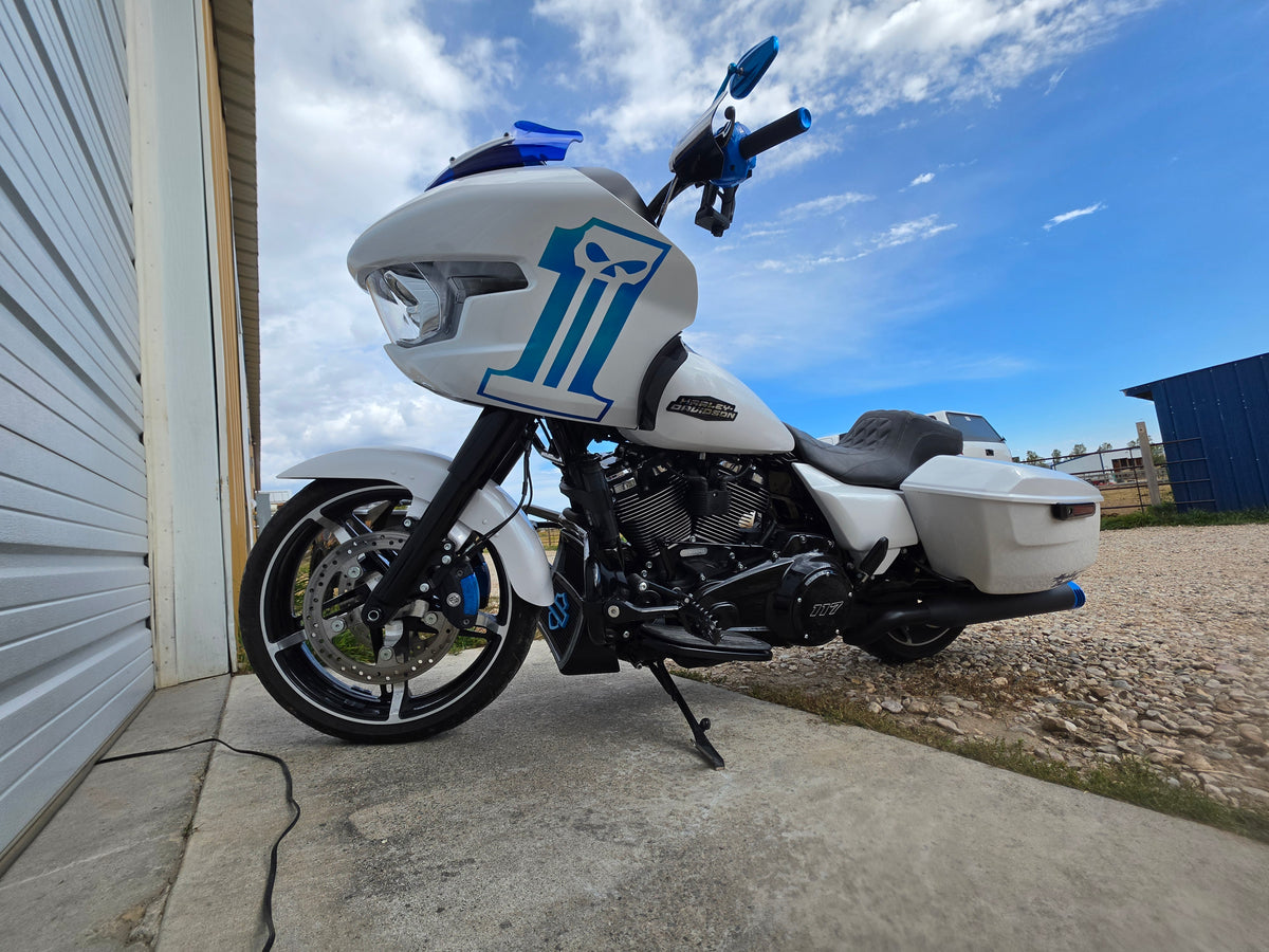 Harley willy g #1 logo sticker