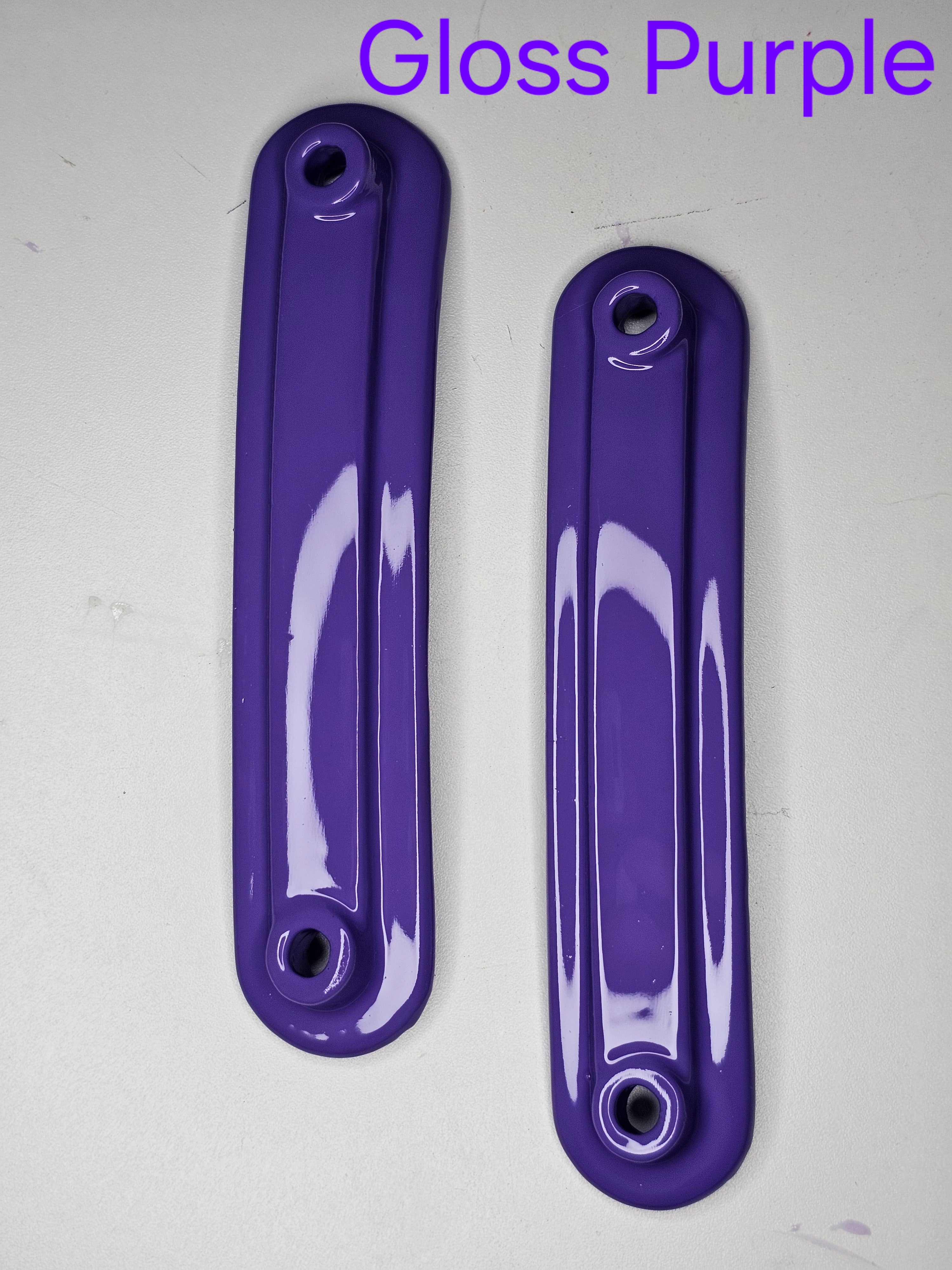 Gloss Purple Windshield Accent Brackets for 2024+ Harley-Davidson Road Glide ( fits 10 inch Klock Works Windshield)