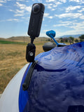 BLACK! 2024+ Harley-Davidson Road Glide Insta360 Camera Mount | Klock Werks Sport Flare