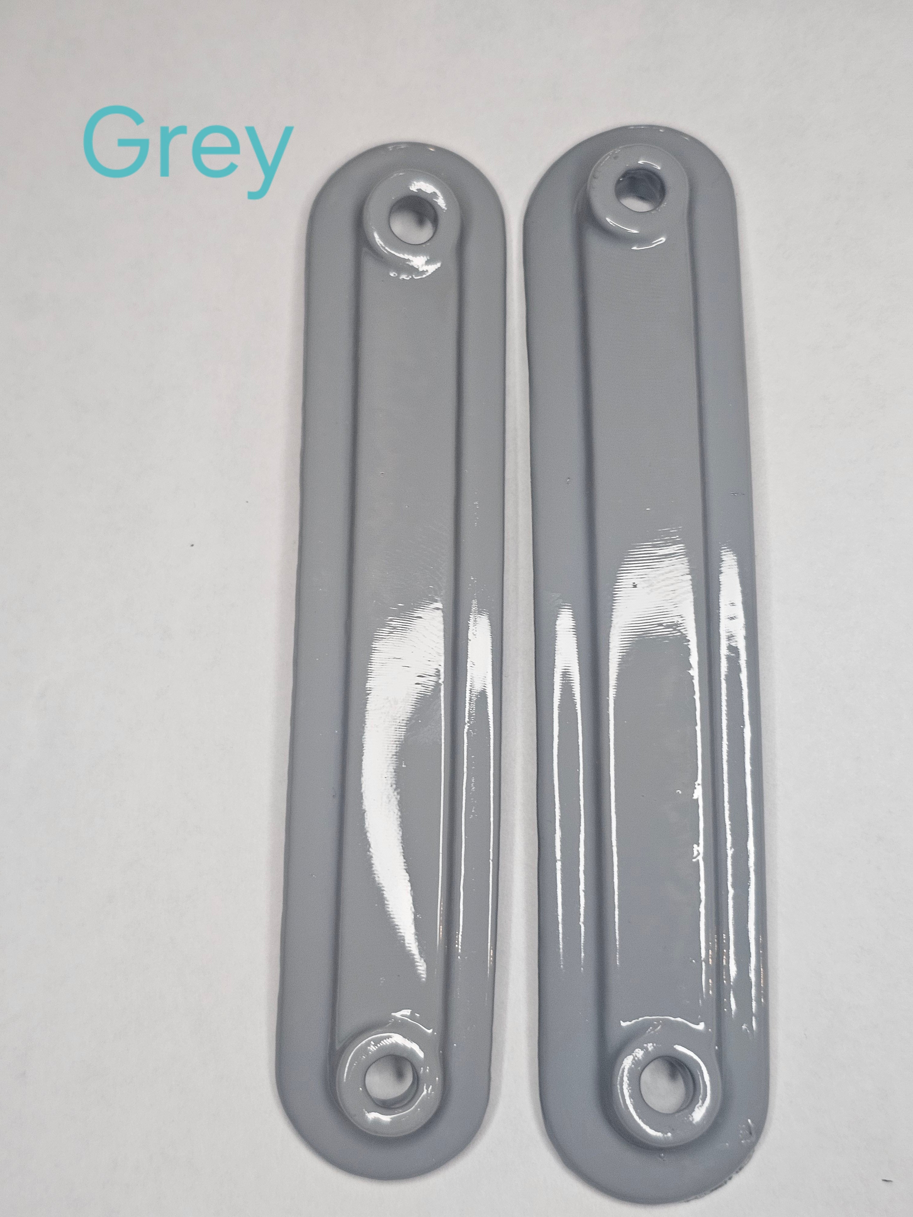 Grey Windshield Accent Brackets for 2024+ Harley-Davidson Road Glide ( fits 10 inch Klock Works Windshield)