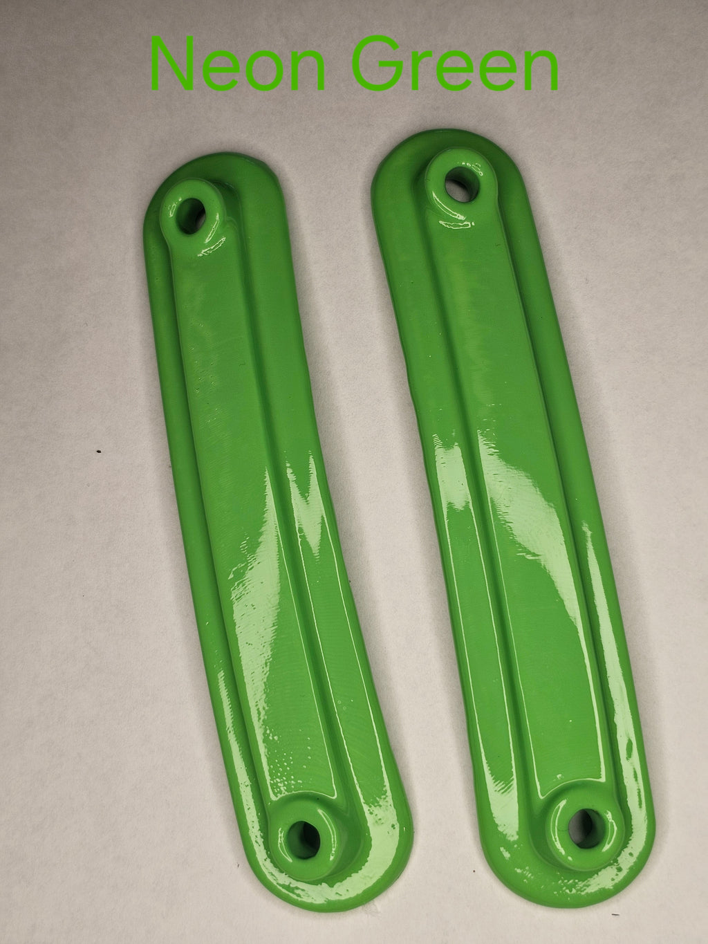 Neon Green Windshield Accent Brackets for 2024+ Harley-Davidson Road Glide ( fits 10 inch Klock Works Windshield)