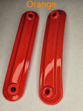 Orange Windshield Accent Brackets for 2024+ Harley-Davidson Road Glide ( fits 10 inch Klock Works Windshield)