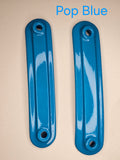 Pop Blue Windshield Accent Brackets for 2024+ Harley-Davidson Road Glide ( fits 10 inch Klock Works Windshield)