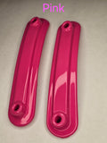 Pink Windshield Accent Brackets for 2024+ Harley-Davidson Road Glide ( fits 10 inch Klock Works Windshield)