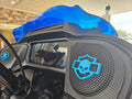 2024+ Harley-Davidson Road Glide Speaker Grill Accents (willy/bar and shield)