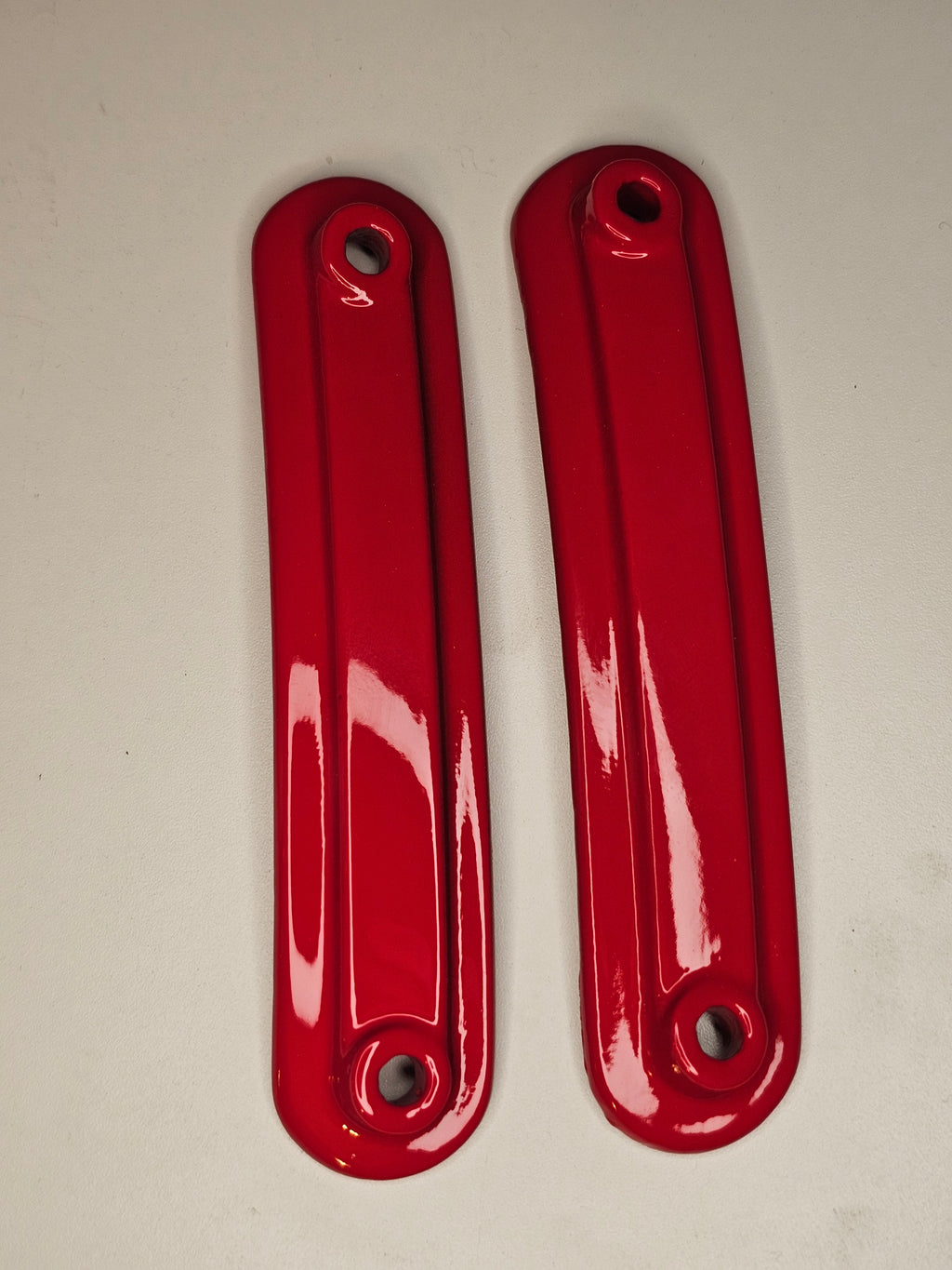 Red Windshield Accent Brackets for 2024+ Harley-Davidson Road Glide ( fits 10 inch Klock Works Windshield) (Copy)